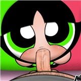 Buttercup blowjob simple flash animation