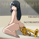 Reina plays the TRUMPet